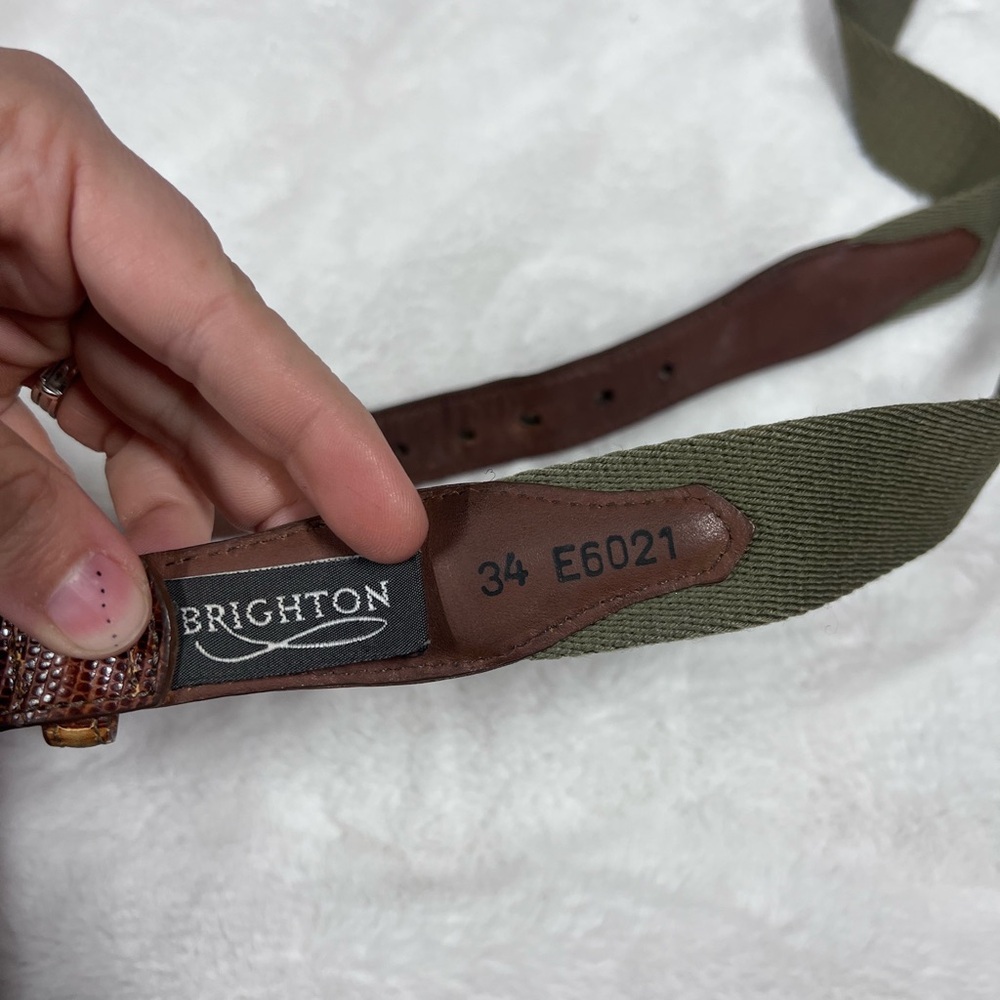 Brighton Leather vintage Belt - Picture 3 of 4